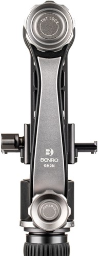 Benro GH2N statiefkop Grijs, Zilver 3/8 Kompasbeugel"-3