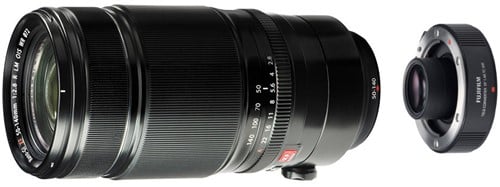 Fujifilm Fujinon XF 100-400 mm F4.5 - 5.6 R LM OIS WR + 1.4x WR Teleconverter MILC Super telelens Zwart