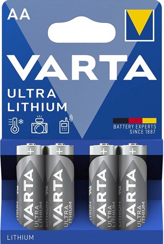 Varta 1500 Lithium AA NR.6106 4-pak