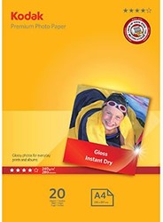 Kodak Photo Paper Premium A4 20 Vel Fotopapier