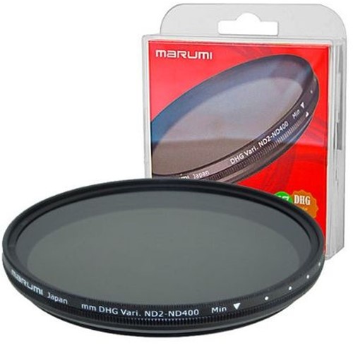Marumi Grijs Variabel Filter DHG ND2-ND400 62 mm