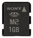 Sony 1 GB Standard MemoryStick Micro (M2) inkl. USB-Adapter