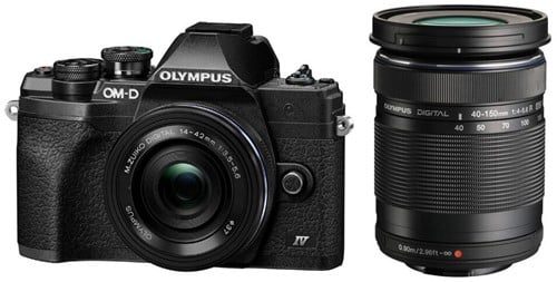 Olympus E-M10 IV + 14-42mm + 40-150mm Black