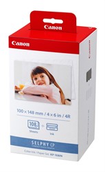 Canon KP-108 IN 10x15 cm Papier en Inkt   (108 Vel)