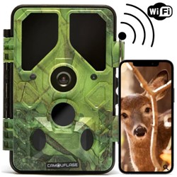 Camouflage EZ45 Wildcamera - Wildcamera Met Nachtzicht - Met WIFI - Tuin Observatie - 24MP