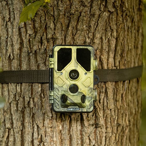 Camouflage EZ45 Wildcamera - Wildcamera Met Nachtzicht - Met WIFI - Tuin Observatie - 24MP-2