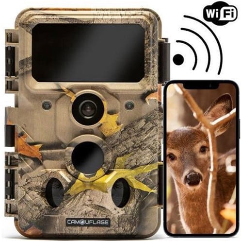 Camouflage EZ60 - Wildcamera met WIFI