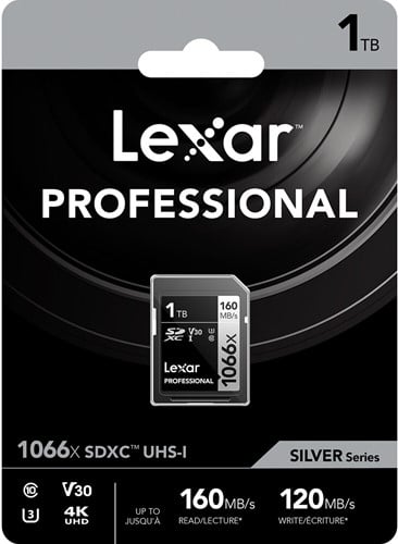Lexar SDXC Professional UHS-I 1066x 1TB V30