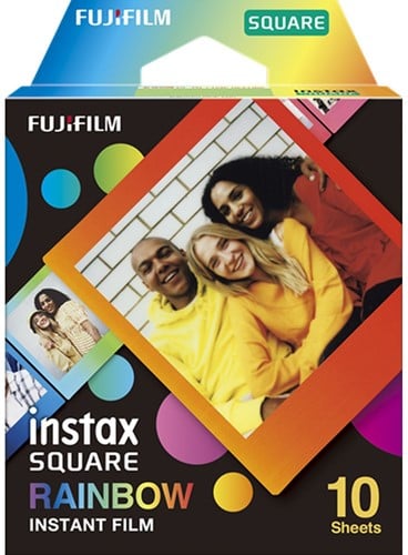 Fujifilm instax square film rainbow enkelpak