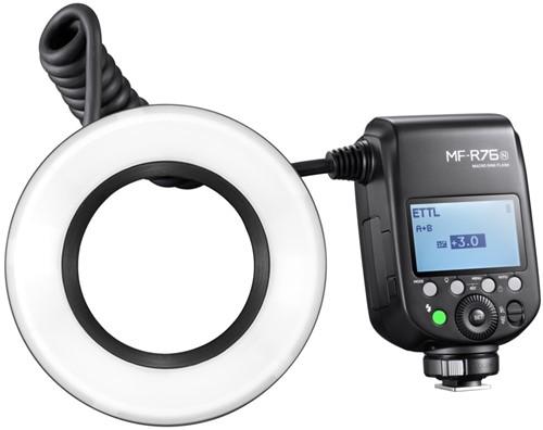 Godox MF-R76N TTL Macro Ring Flash Nikon