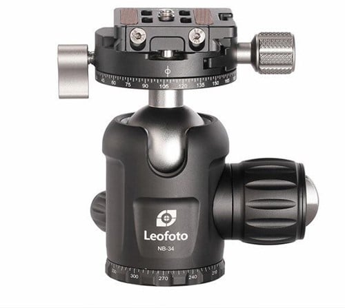 Leofoto Ballhead NB-34+NP-50 with PC