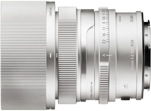 Sigma 50mm f/2.0 DG (C) Silver L-Mount