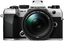 OM-SYSTEM OM-5MII+ 14-150 f/4.0-5.6 II Kit Silver