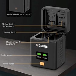 Zgcine Charging Case For Sony NP-FZ100 accu's (PS-FZ100)