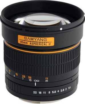 Samyang 85mm F1.4 AS IF UMC Nikon F (FX) AE