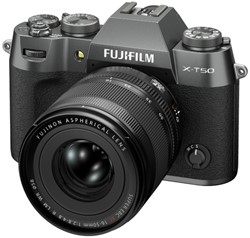 Fujifilm X-T50 + XF16-50 Charcoal Silver