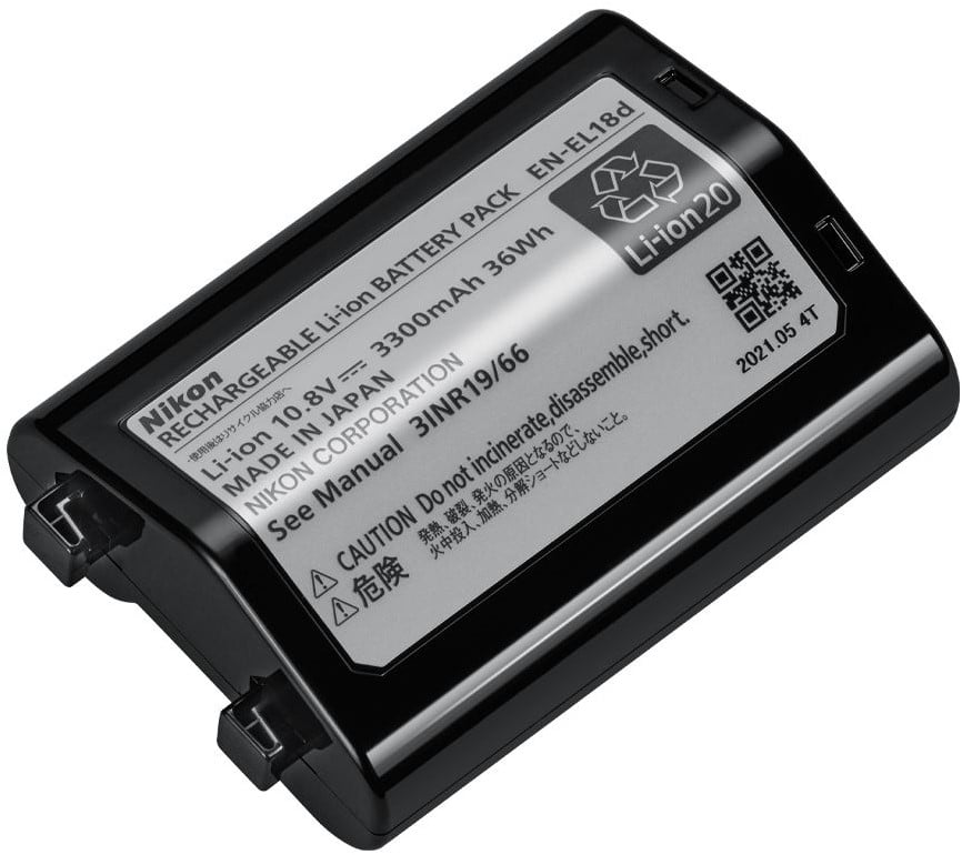 NikonRechargeable Li ion Battery EN EL18d