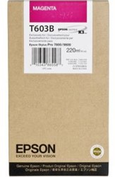Epson Inktpatroon magenta T 603  220 ml T 603B
