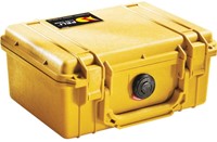 Peli case 1600 Yellow met Foam vulling