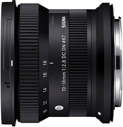 Sigma 10-18mm f/2.8 DC DN (C) RF Mount