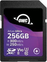OWC Atlas S Ultra (256GB) SDHC UHS-II V90 Media Card
