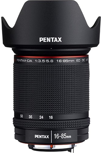 Pentax HD DA 16-85/3.5/5.6 WR  Zwart
