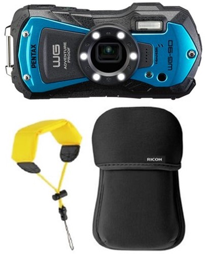 Pentax WG-90 Blauw Kit