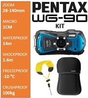 Pentax WG-90 Blauw Kit-2