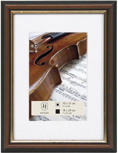 henzo Verona 18x24 Frame donkerbruin 205x270