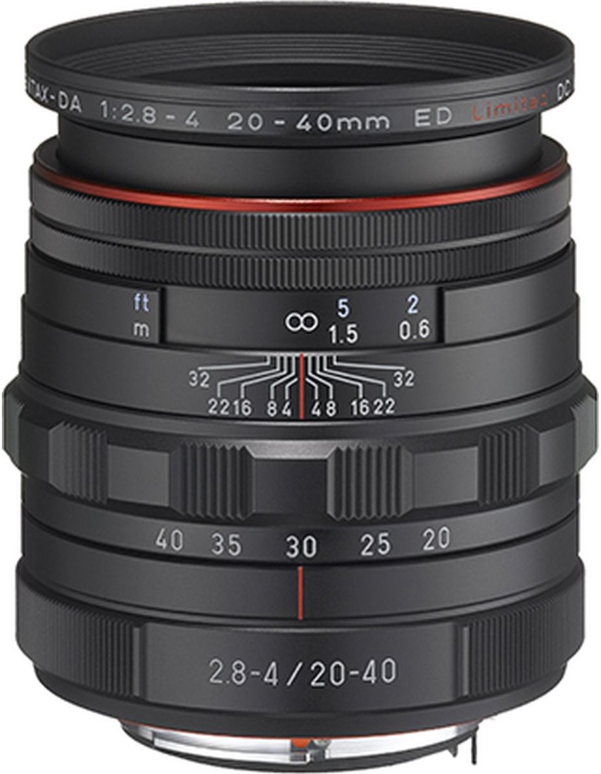 Pentax HD DA 20-40 ED DC WR Zwart Foto de Vakman Pentax HD DA 20-40 ED DC WR Zwart Foto de Vakman