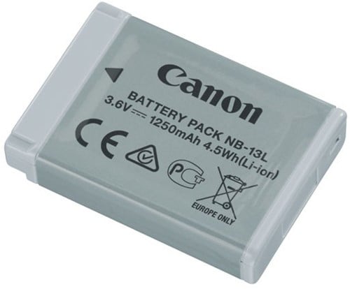 Canon NB-13L accu SX740,G7X serie