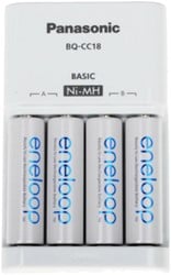 Eneloop MQN04 Lader + 4x AA 1900MaH