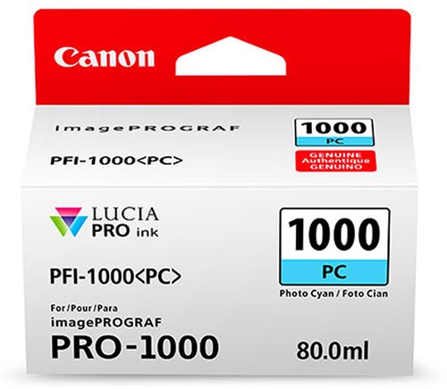 Canon PFI-1000 PC photo cyaan