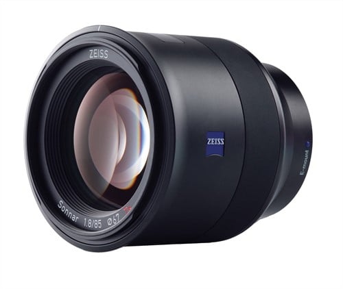 Zeiss Carl Batis 1.8/85 SLR Telelens Zwart Sony FE