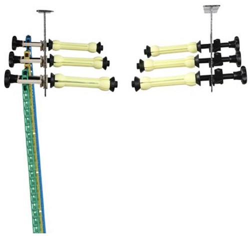 Falcon Eyes Achtergrond Support B-3W voor 3 Rollen