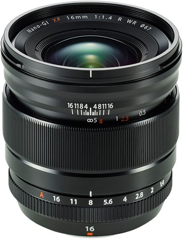 Fujifilm XF 16mm F/1.4 R WR SLR Groothoeklens Zwart Foto de Vakman