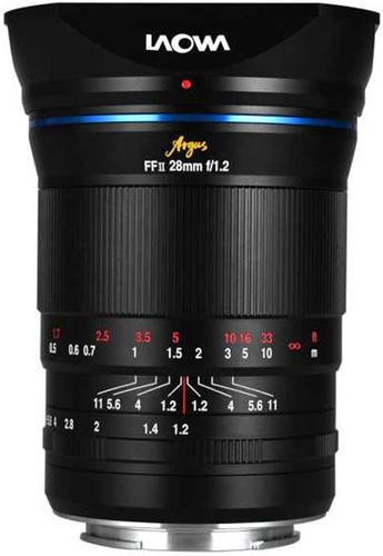 Laowa Argus 28mm f/1.2 FF Lens - Sony FE (LAO-28-SE)