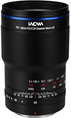 Laowa 58mm f/2.8 2X Ultra Macro APO Nikon Z