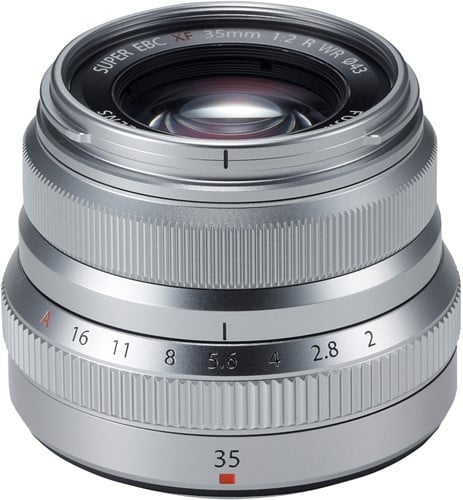 Fujifilm XF35mm F2.0 WR Silver
