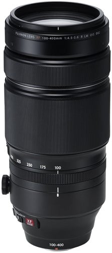 Fujifilm FUJINON XF100-400mm F4.5-5.6 R LM OIS WR MILC Telezoomlens Zwart