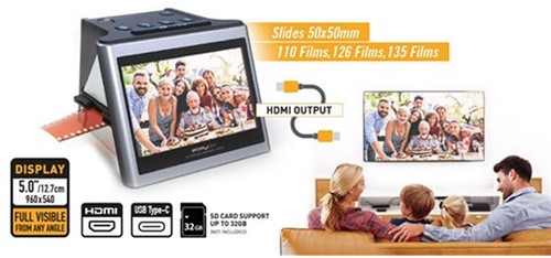 Easypix Cyber scanner view