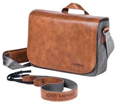 Olympus OM-D Messenger Leather Bag (incl. Strap)