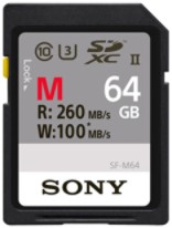 Sony SDXC Professional 64GB Class 10 UHS-II-2