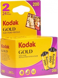Kodak goud 2 Pak 200 135/24 fotoroletjes