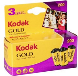 Kodak 3 pak  200 135/24 fotorolletjes
