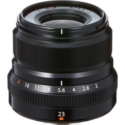 Fujifilm FUJINON XF 23mm F2.0 R WR Zwart