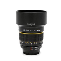 Samyang 85mm 1.4 MF voor nikon spiegelreflex prime lens (occasion 3388)-3