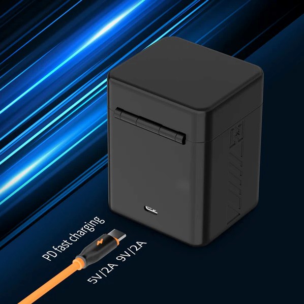 ZGCINE Charging Case USBC PD Fast Dual Charger for Nikon EN-EL25
