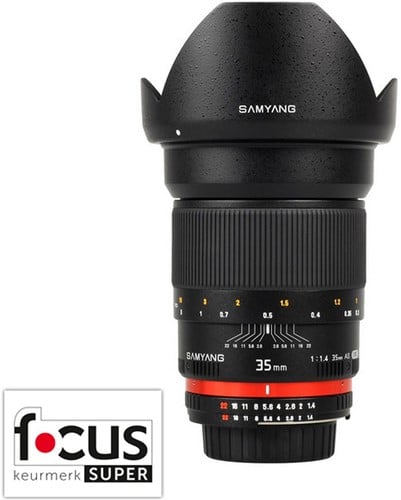 Samyang 35mm F1.4 AS UMC Nikon F (FX) AE
