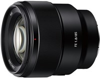 Sony SEL 85mm/F1.8 Full Frame Mid-telephoto prime lens